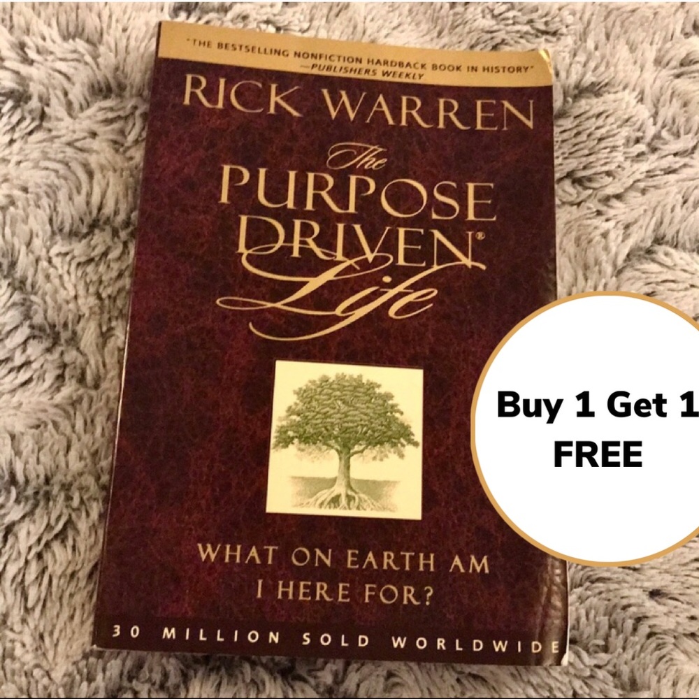 🌟“The Purpose Driven” • Paperback Book